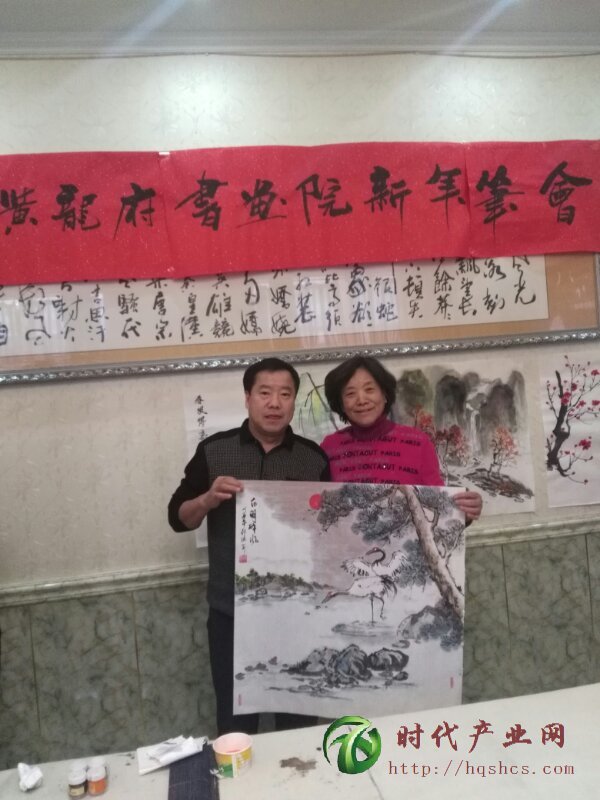 农安县文联，黄龙府书画院联合举办“迎新年”书画联谊笔会