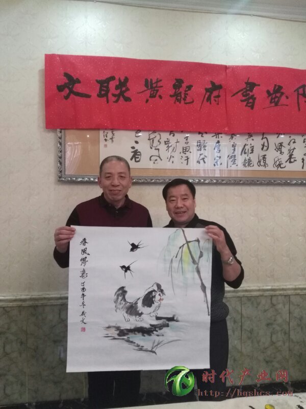 农安县文联，黄龙府书画院联合举办“迎新年”书画联谊笔会