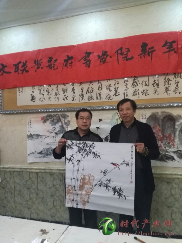 农安县文联，黄龙府书画院联合举办“迎新年”书画联谊笔会