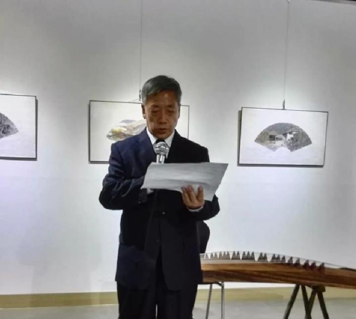 画家孙九江“乡土•乡情韩国个人邀请展”在韩国大邱举行