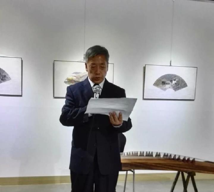 画家孙九江“乡土•乡情韩国个人邀请展”在韩国大邱举行